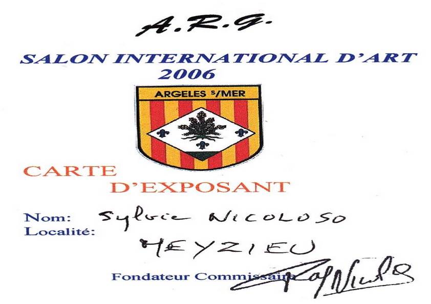 concours ARG . Argelès/Mer (invitation)