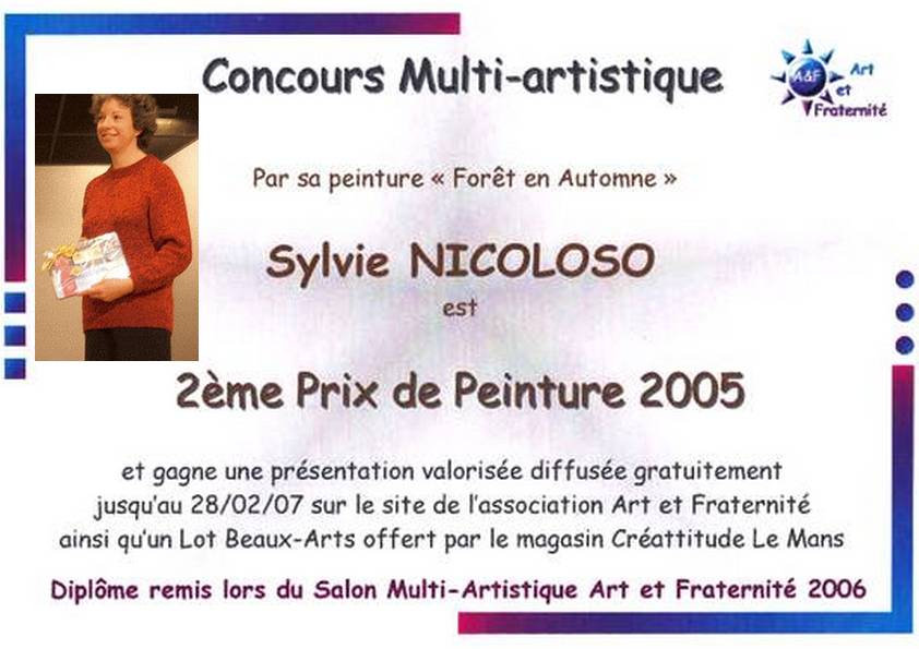 Concours ART & FRATERNITE . Dollon (prix)