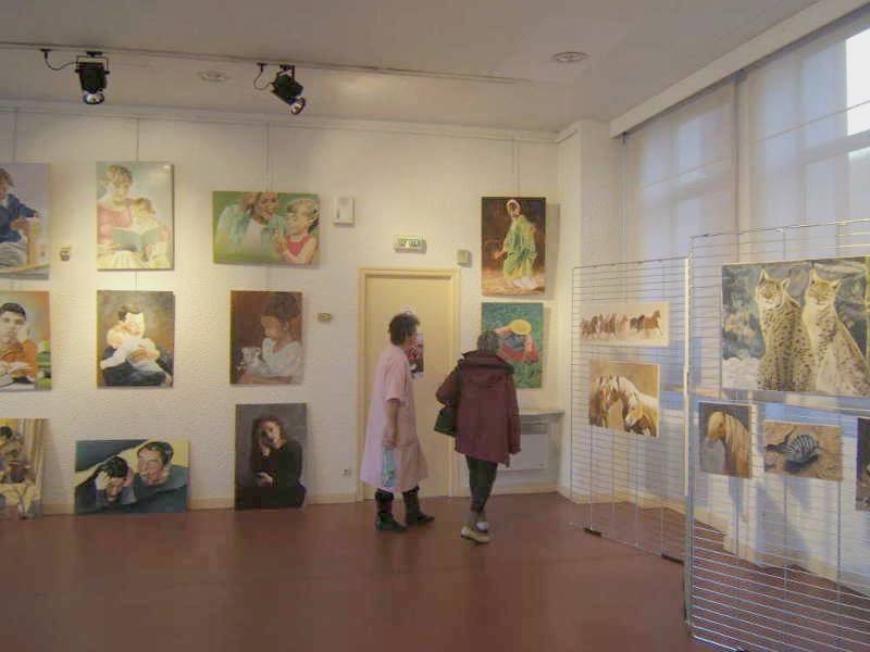 Exposition BOURGOIN JALLIEU . 1ère expo personnelle (photo)