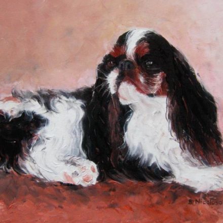 CAVALIER KING CHARLES (peinture)