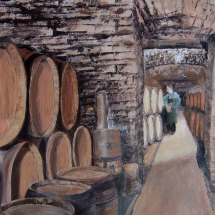 CAVE A VINS (peinture)