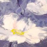 FLEURS . huile couteau