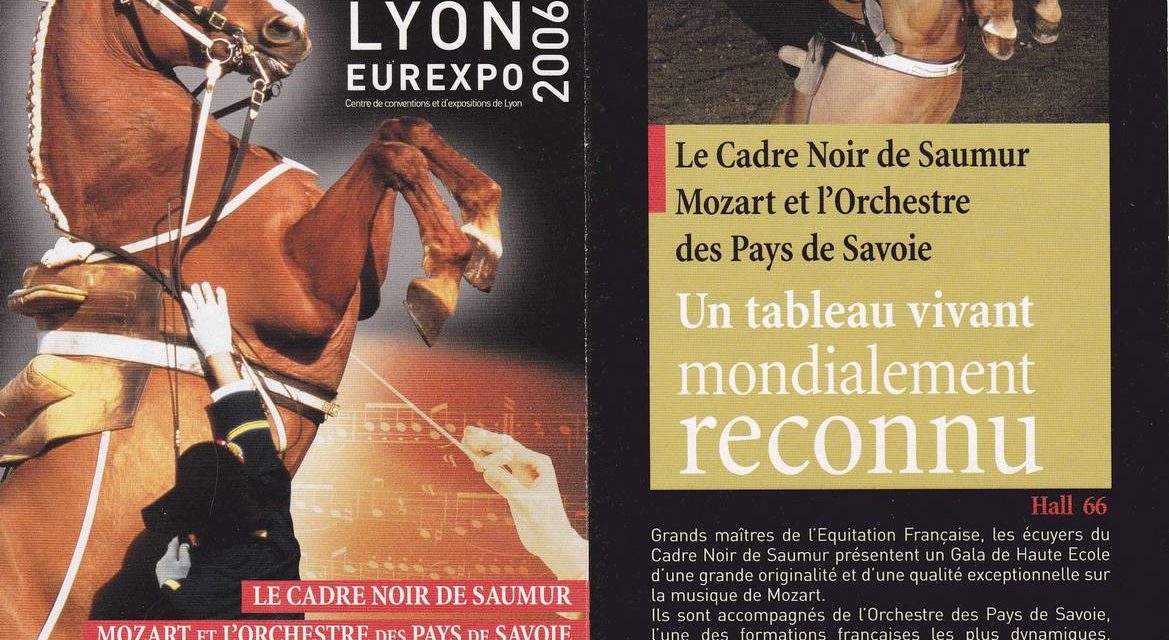 Salon du cheval & du poney LYON EUREXPO . 12ème Edition (brochure)