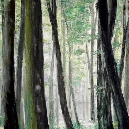 SOUS BOIS (peinture)