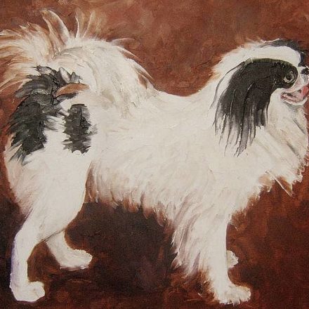EPAGNEUL JAPONAIS (peinture)