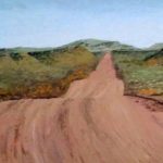 ROUTE AUSTRALIENNE . huile couteau